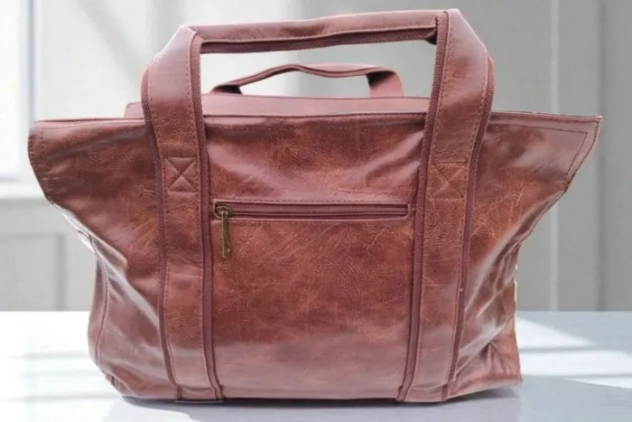 Sac neuf en cuir polyuréthane 55x35x22 cm - photo numéro 4
