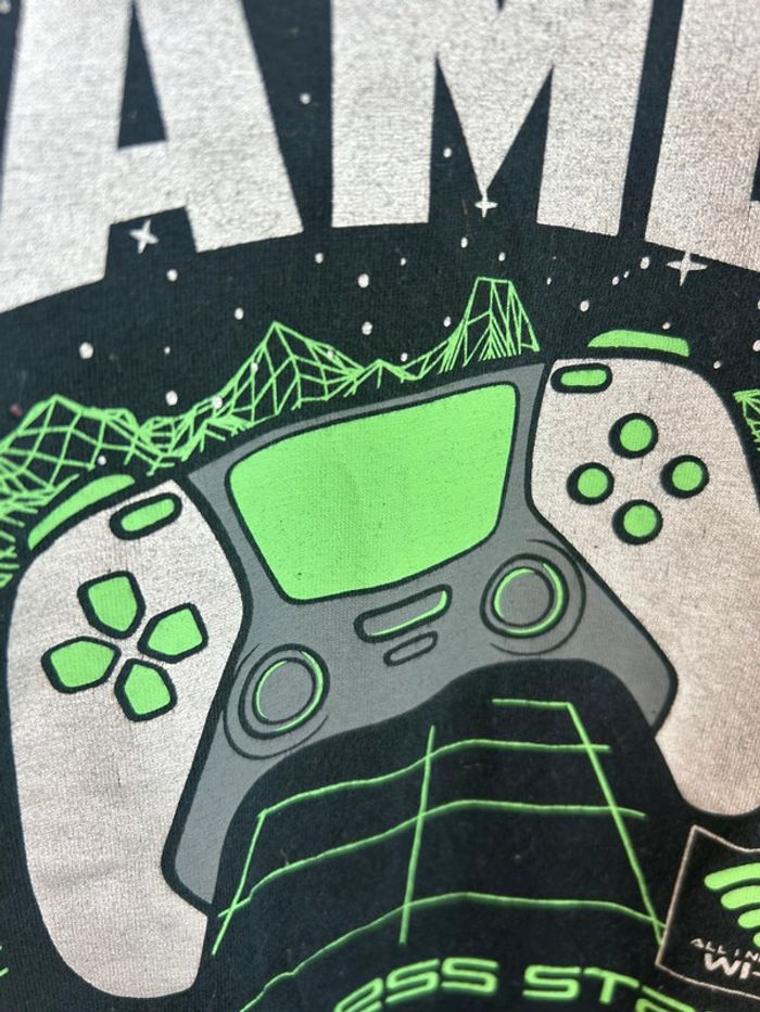 Tee shirt H&M , gamer ,bon état 4-6 ans - photo numéro 5