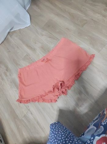 Short de nuit corail grande taille