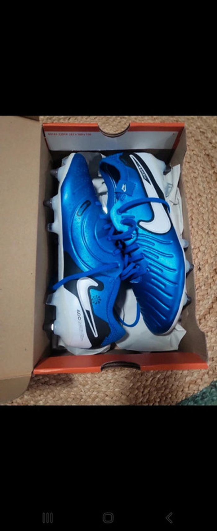 Chaussures de foot nike tiempo legend elite SG pro pointure 40 - photo numéro 3