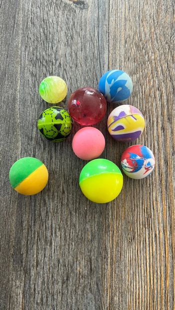 Balles rebondissantes lot
