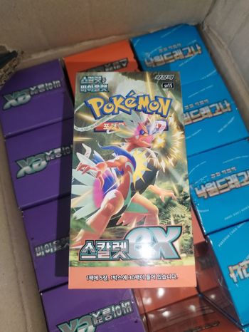 Display sv1s scarlet neuve scellée Pokémon officielle sv1s coréen kr kor