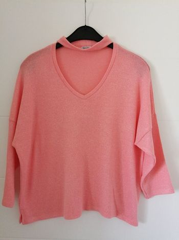 Pull col "collier" Bershka T36