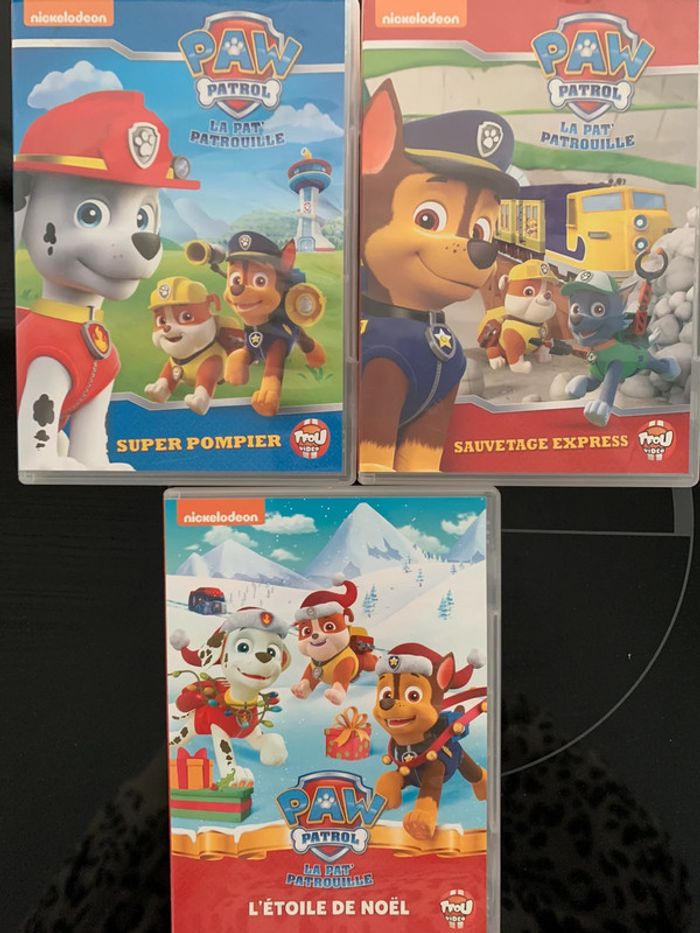 Lot de 5 DVD Pat Patrouille TBE - photo numéro 3