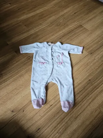 Pyjama velours fille