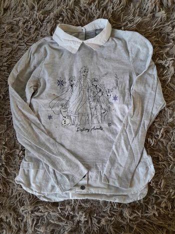 T-shirt reine des neiges