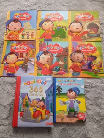 Lot de livres Oui Oui