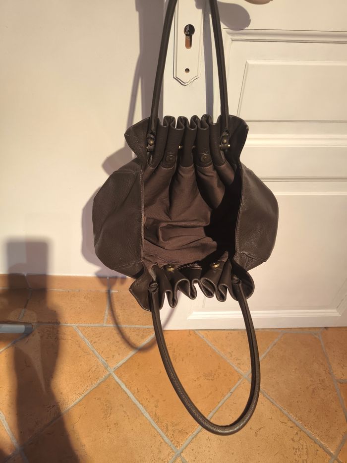 Sac à main cuir véritable - photo numéro 2