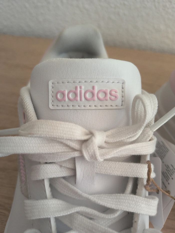 Sneakers baskets femme fille Adidas Court Silk 37 1/3 - photo numéro 3