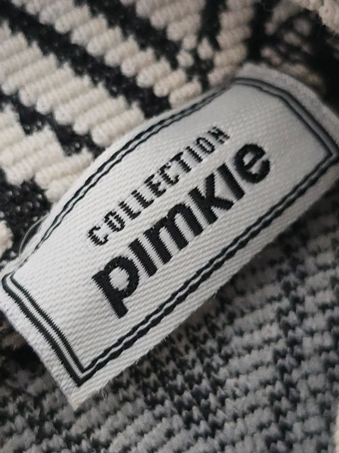 Crop top Pimkie noir et blanc - photo numéro 4