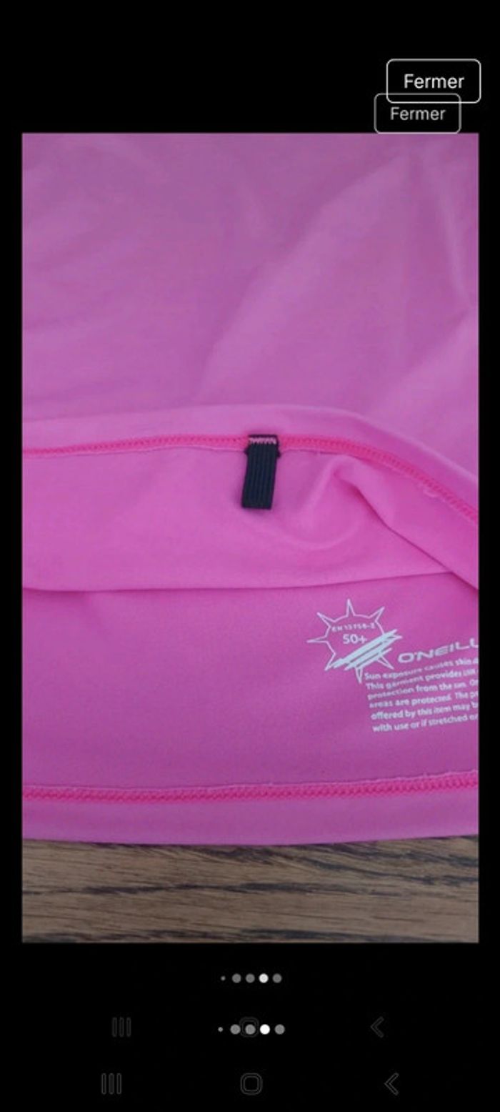 T-SHIRT protection 50+solaire O'neill UVB UVA - photo numéro 14