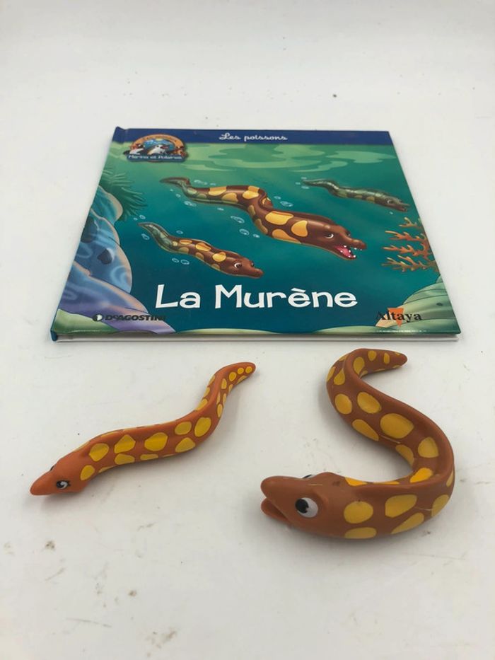 Livre + 2 figurines / la Murène collection Altaya - photo numéro 2