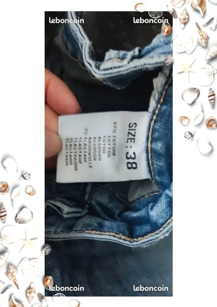 Jeans bleu taille 38 - photo numéro 5