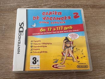 Cahier de vacances 2 nintendo ds