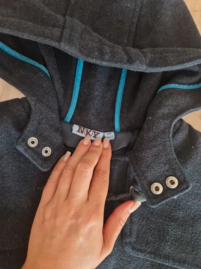 Manteau à capuche - 10 ans - photo numéro 2