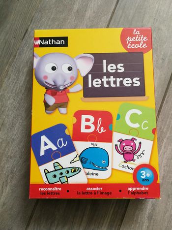 Jeu les Lettres Nathan