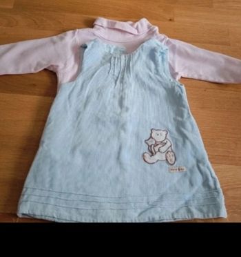 Robe velour et sous pull assortis