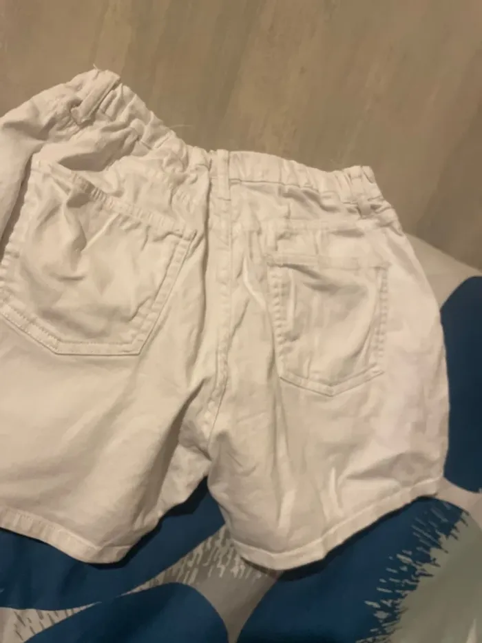 Short jean’s blanc - photo numéro 3