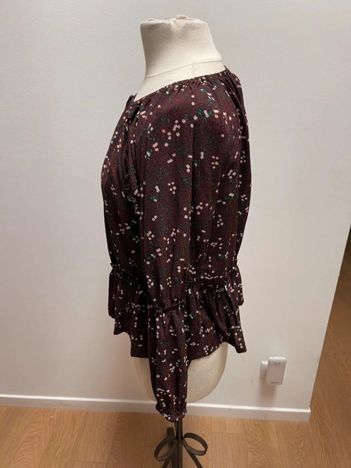 Superbe Blouse Rue Mazarine 🌸 S 36 - photo numéro 5
