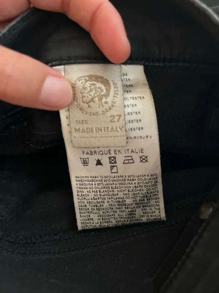Jean Diesel Jegonfire Super Slim Legging W27 L32 – Made in Italy - photo numéro 7