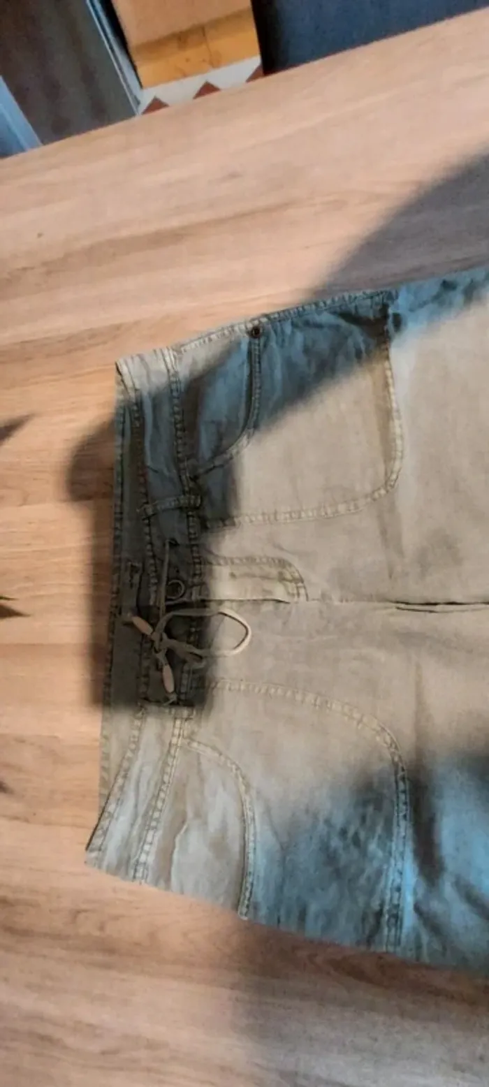 Pantalon en lin T.M (38) - Zara - photo numéro 3