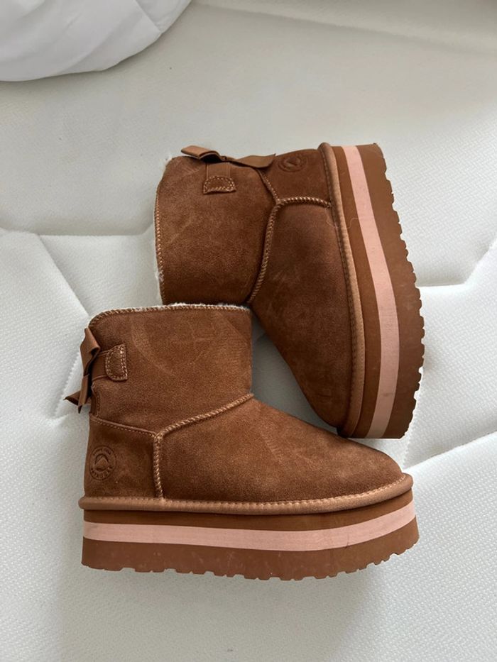 Bottines pataugas marron