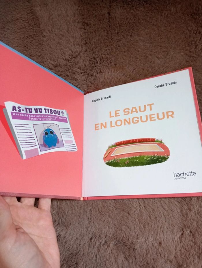 Livre hachette le saut en longueur - photo numéro 3