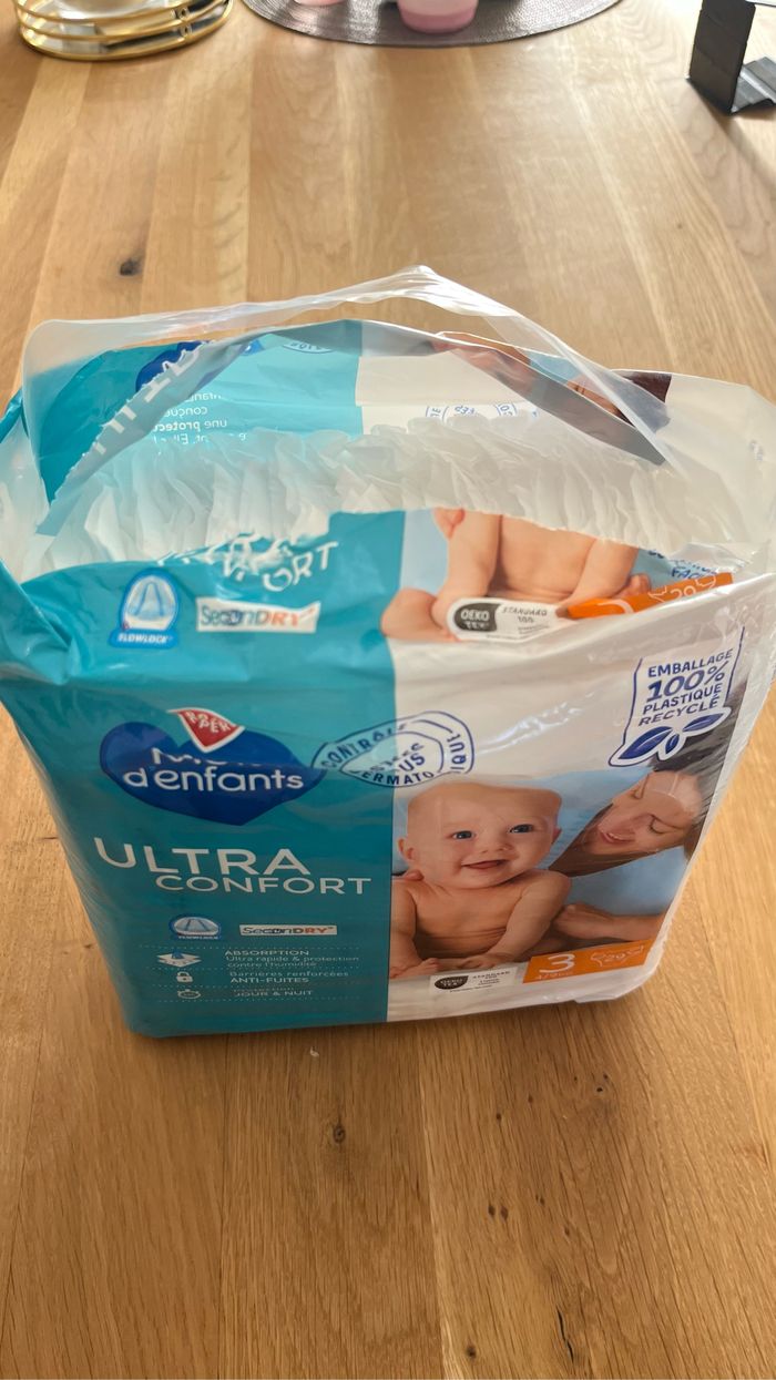 Couche taille 3 mot enfant - photo numéro 2