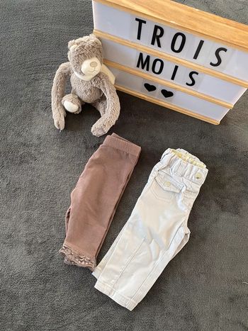 Leeging et pantalon 3 mois