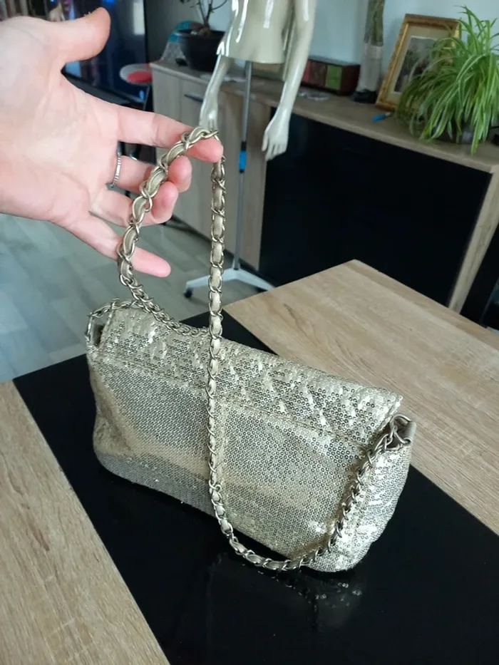 Sac à main doré - photo numéro 4