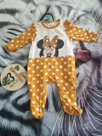 Pyjama Minnie d'été taille 3 mois