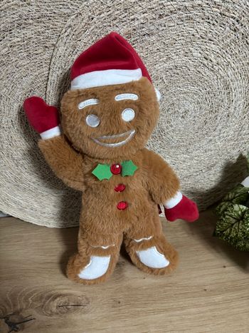 Doudou bonhomme pain d épices Noël gifi