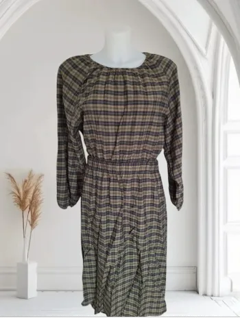 Robe longue kaki H&M S
