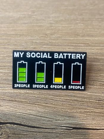 Pins social batterie