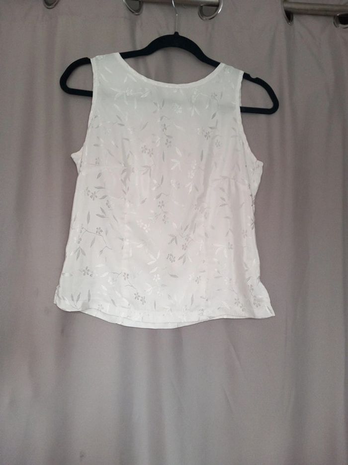 Débardeur chic beige