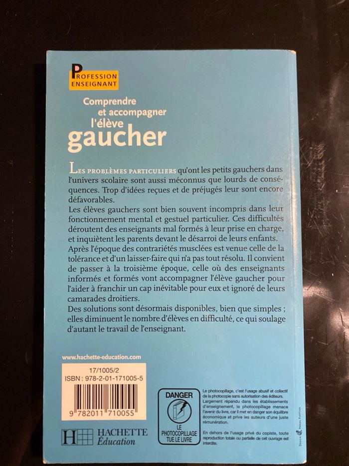 Comprendre et accompagner l’élève gaucher - photo numéro 2