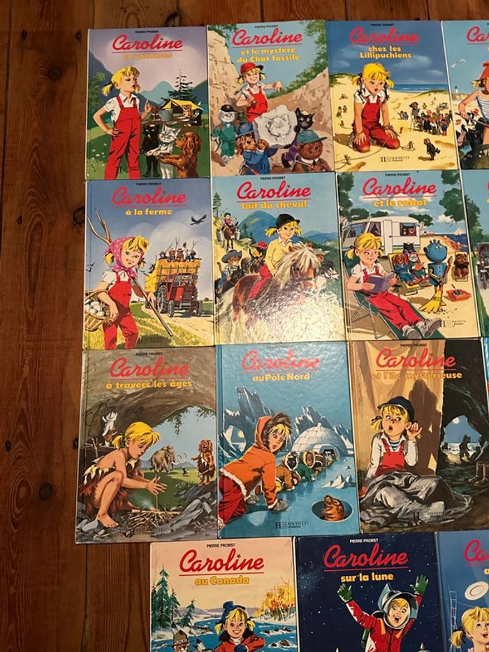 Lot de 17 livres bd albums vintage Caroline Pierre Probst Hachette Jeunesse années 90 - photo numéro 2