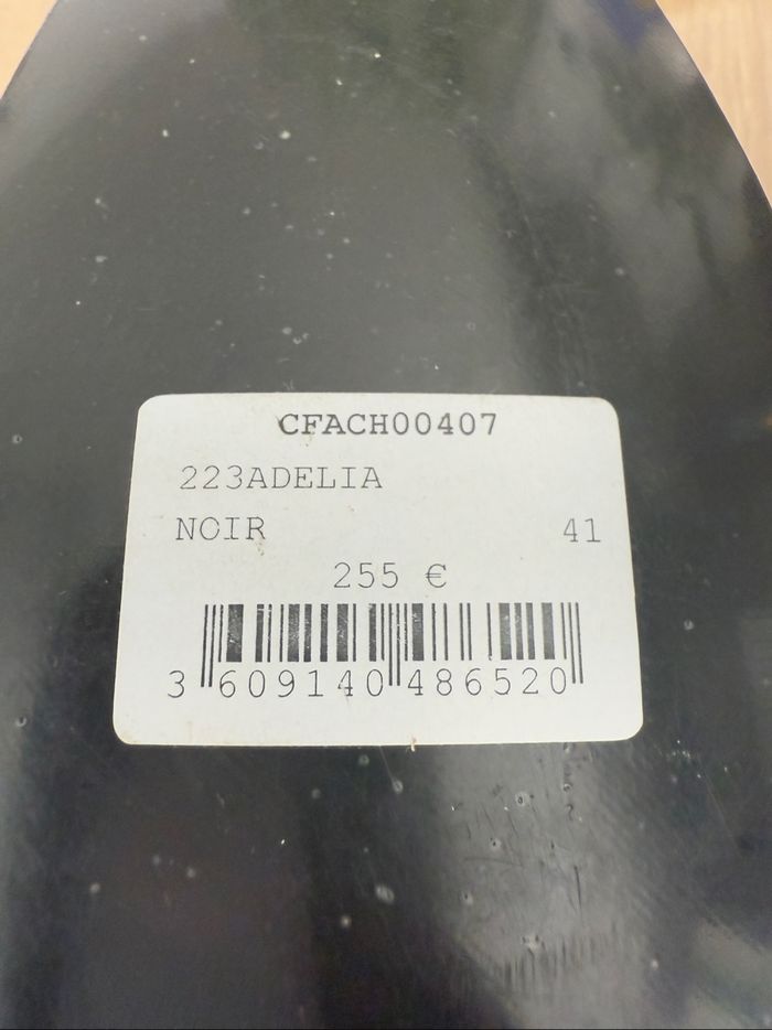 Mocassins en cuir noir Claudie Pierlot - photo numéro 6