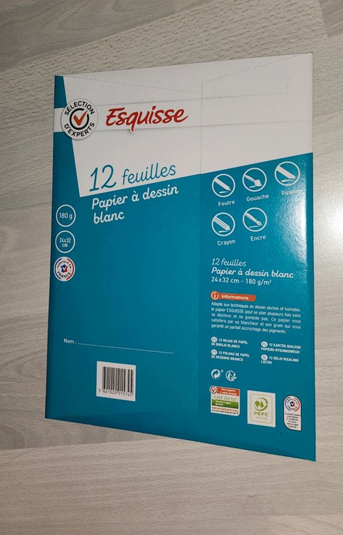 Pochette papier dessin - photo numéro 2