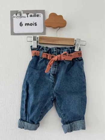 Jean bleu - taille 6 mois 🌸