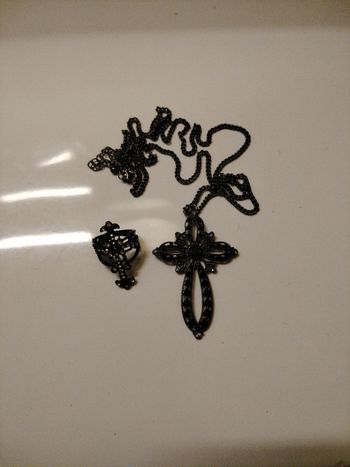 Collier bague