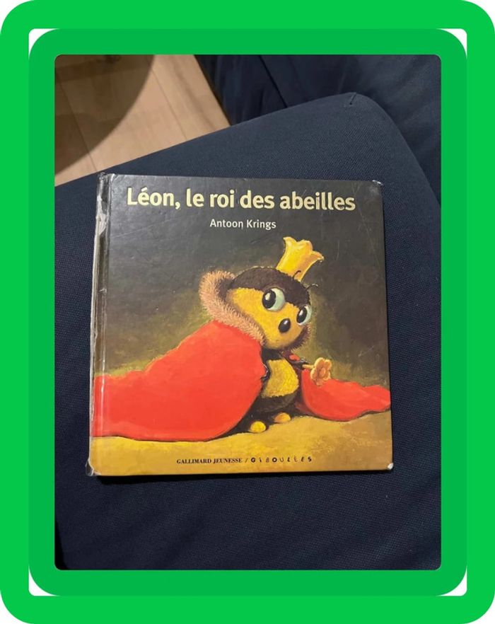 Livre antoon krings Léon le roi des abeilles