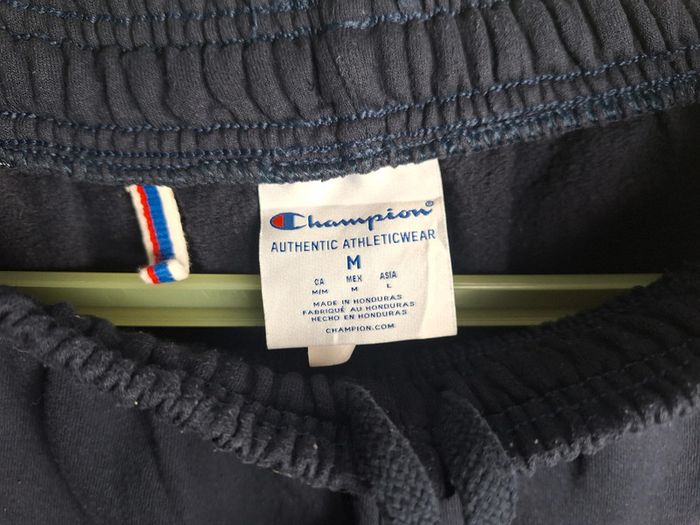 jogging Trackpant champion homme  bleu foncé / logo brodé taille M (490) - photo numéro 4