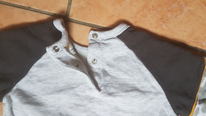 Sweat polaire garçon 2 ans gris chiné Disney - photo numéro 6