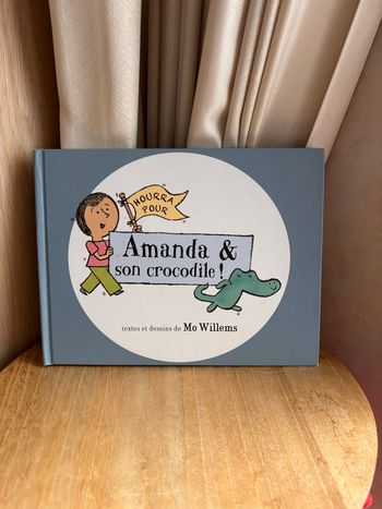Livre enfant Amanda et son crocodile