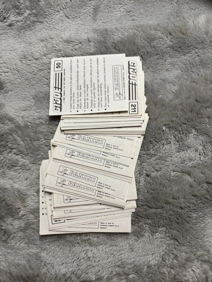 Images Panini G.I. Joe