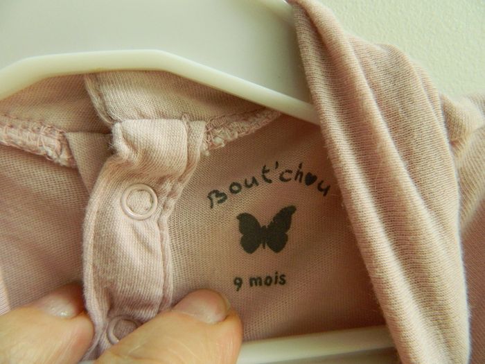 Sous pull T 9 mois "Bout'chou" - photo numéro 2
