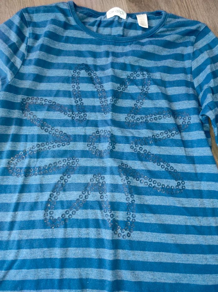 Tee-shirt tunique Okaïdi fille 12 ans - photo numéro 5