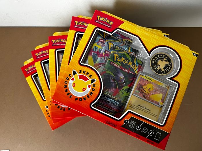 Coffret 30 ans Pokémon x5 - photo numéro 3