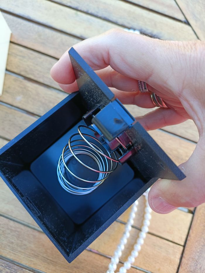 BOITE POUR COTON YSL NEUVE - photo numéro 4